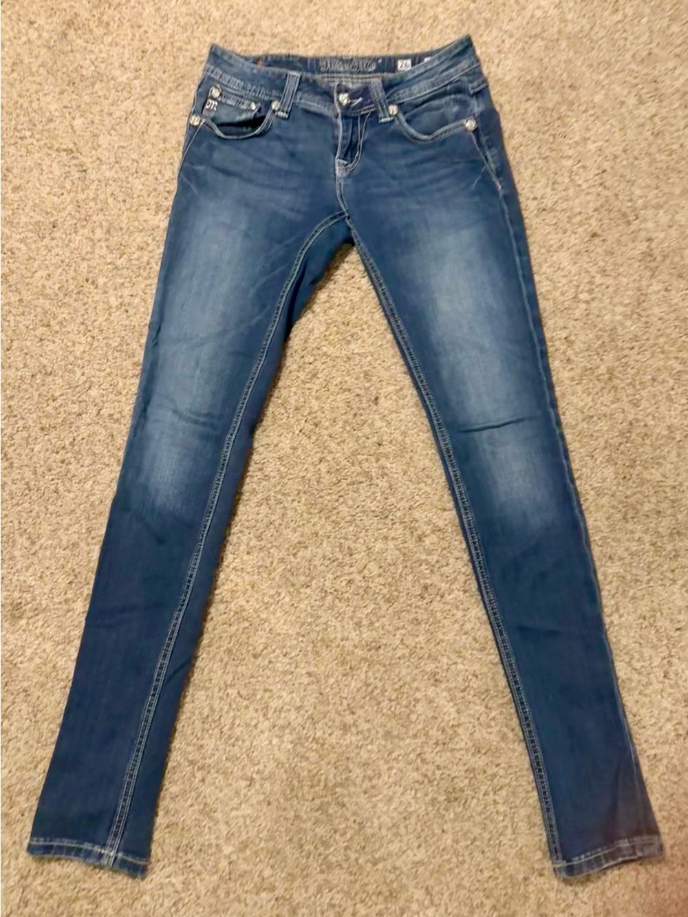 Miss Me Skinny Jeans size 26